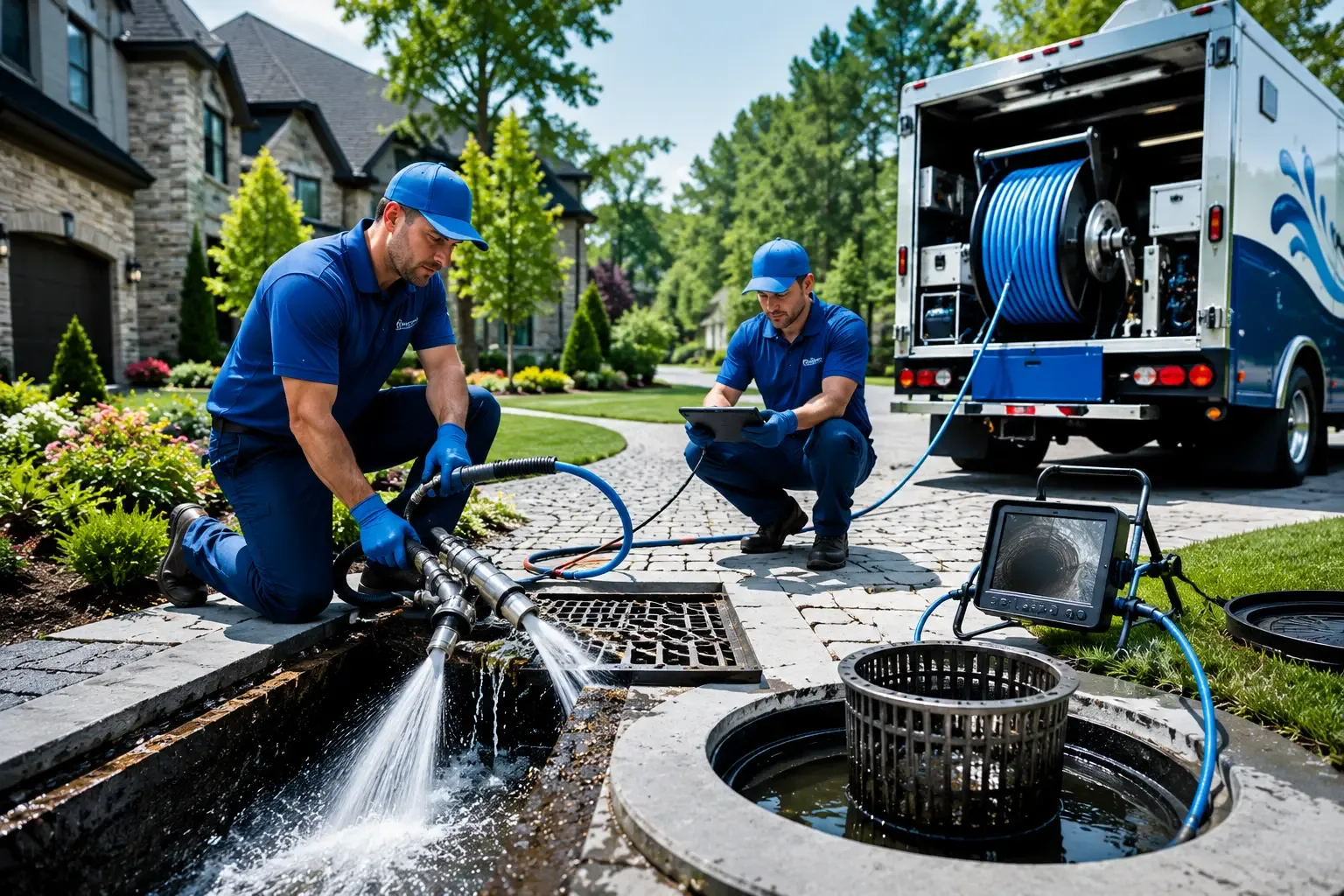 Local outdoor drain cleaning professionals in Holly Pond, AL