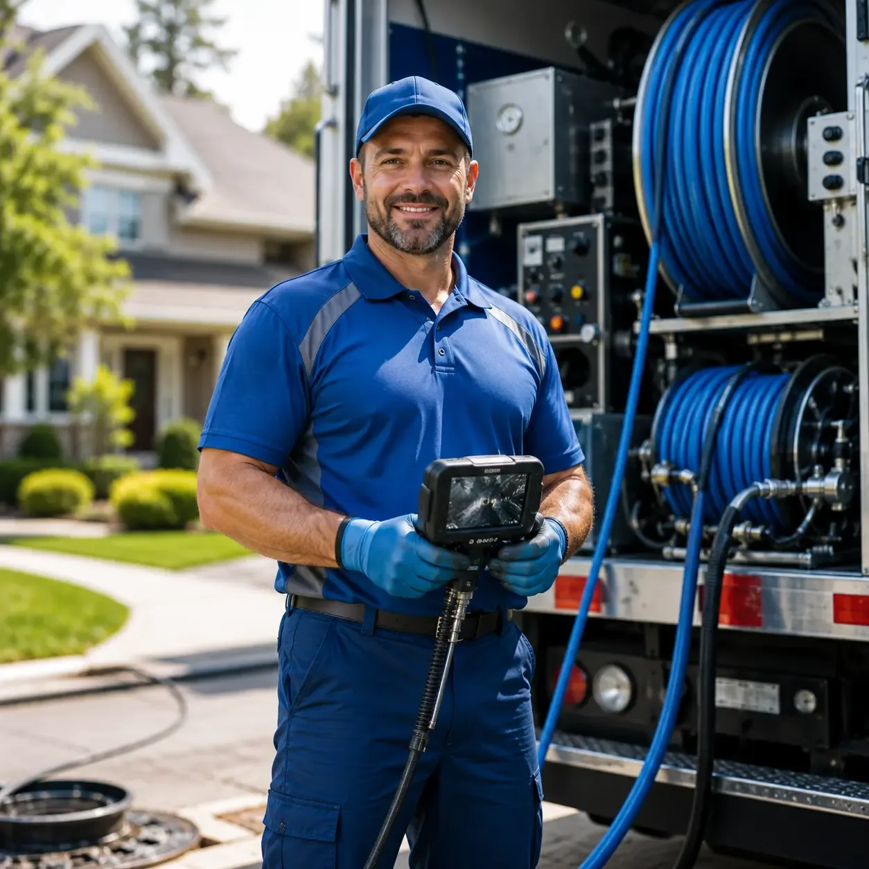 Local outdoor drain cleaning specialists in Holly Pond, AL